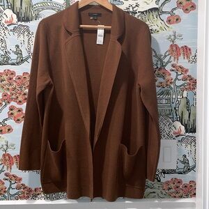 J.CREW *NWT* ELOISE SWEATER BLAZER Sz M